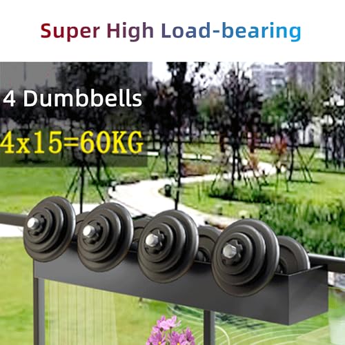 Extra langer Metall Pflanzkasten 150×20×13 cm – hängender Blumenkasten Weiß für Balkon, Garten & Terrasse