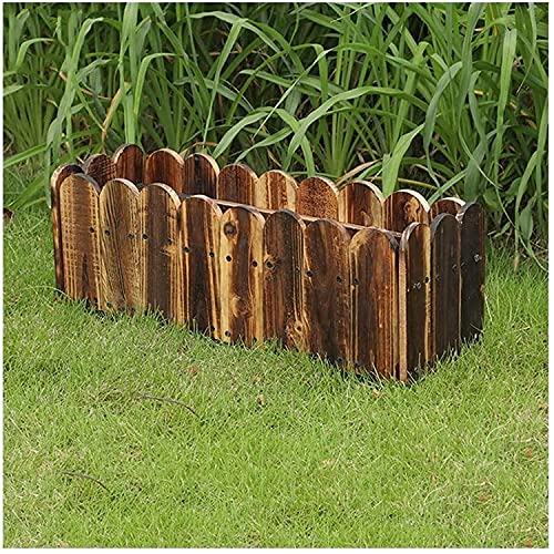 Hochbeet Pflanzkasten mit Regal – Massivholz karbonisiert, rechteckig, Outdoor Gemüse- & Blumenbeet, stabil & formfest