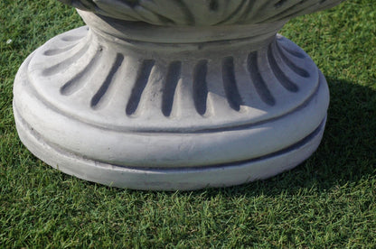 Ovale Pflanzschale Antik – XXL Pflanzkübel/Amphore, schwere Garten Deko, robust & wetterfest (124 kg)